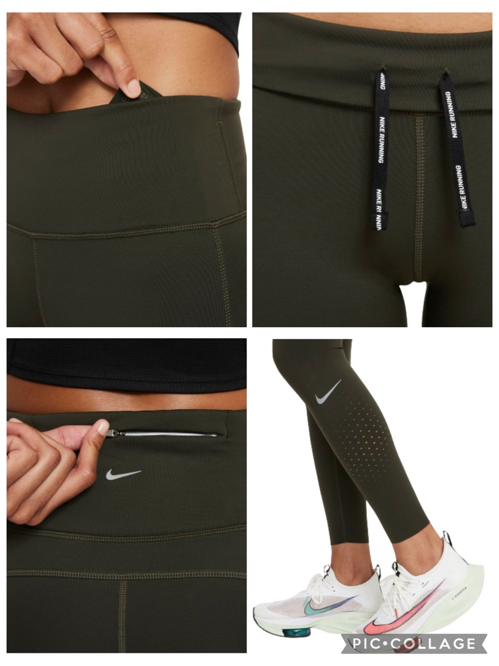 Nike WOMENS POWER EPIC LUXE TIGHTS women’s size Medium - Picture 2 of 11